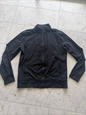 lululemon athletica Black Lightweight Zip-Up Jacket